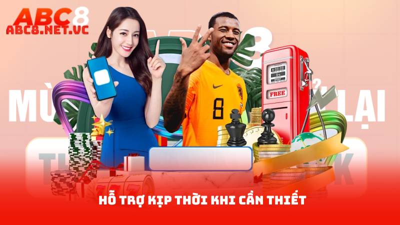 Link Đăng Nhập ABC8 Chính Thức – An Toàn, Nhanh Chóng 4 Hỗ Trợ Kịp Thời Khi Cần Thiết